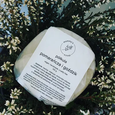 Mommys Soap Półkula `Pomarańcza i goździk`