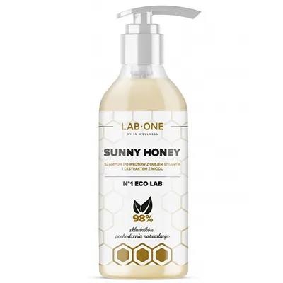 Lab One Sunny Honey, Szampon do włosów z olejem lnianym i ekstraktem z miodu