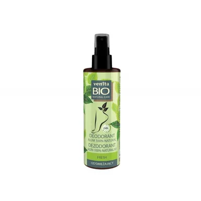 Venita Bio Natural Care, Ałun, Naturalny odświeżający dezodorant do stóp