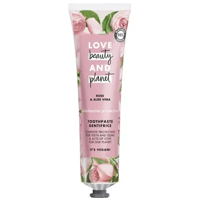 Love Beauty and Planet Rose & Aloe Vera, Wholesome Protection Toothpaste (Pasta do zębów)