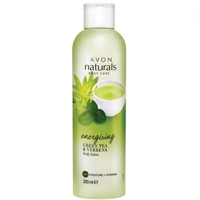 Avon Naturals, Green Tea & Verbena, Shower Gel (Żel pod prysznic 'Zielona herbata i werbena')