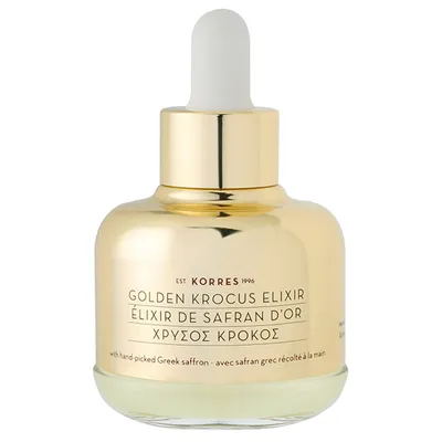 Korres Golden Krocus, Ageless Saffron Elixir (Eliksir młodości z szafranem)