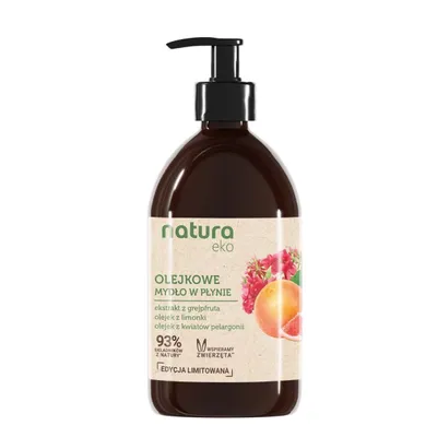 Natura Eko Olejkowe mydło w płynie `Grejpfrut`