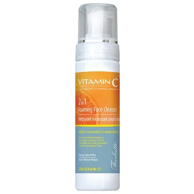 Frulatte Vitamin C, 2 in 1 Foaming Face Cleanser (Pianka oczyszczająca)