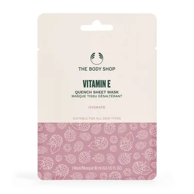 The Body Shop Vitamin E Quench Sheet Mask (Wegańska maska w płachcie `Witamina E`)