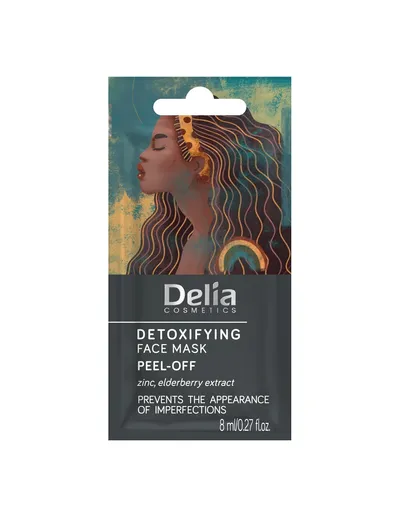 Delia Detoxifying Peel-Off Face Mask (Detoksykująca maseczka do twarzy)