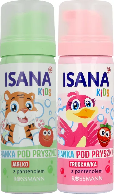 Isana Kids, Pianka pod prysznic (różne rodzaje)