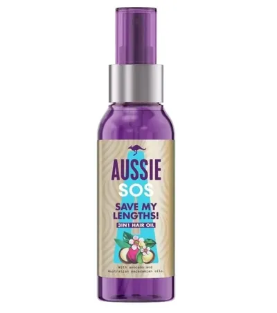 Aussie SOS Save My Lenghts, 3 in 1 Hair Oil (Olejek do włosów)
