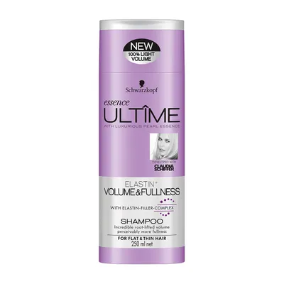 Schwarzkopf Essence Ultime Elastin+ Volume & Fullness, Szampon do włosów cienkich i bez objętości