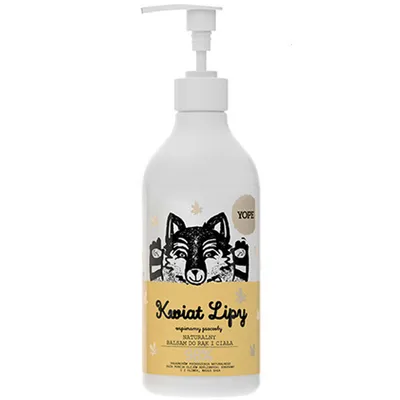 Yope Nawilżający balsam do ciała i rąk `Kwiat lipy`