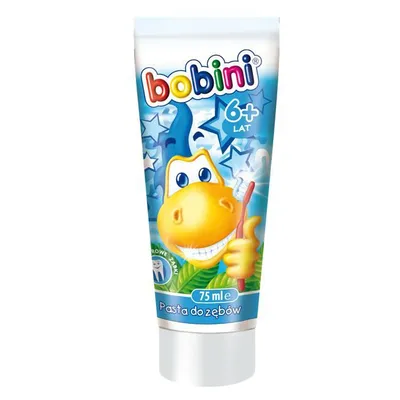 Bobini Pasta Junior do zębów do 5 roku życia