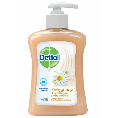 Dettol Antybakteryjne mydło w pompce `Pielęgnacja`