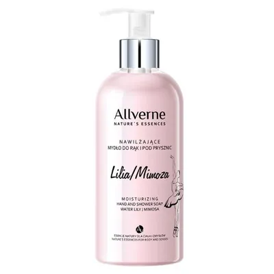 Allvernum Nature's Essences Nawilżające mydło do rąk i pod prysznic `Lilia wodna/ mimoza`