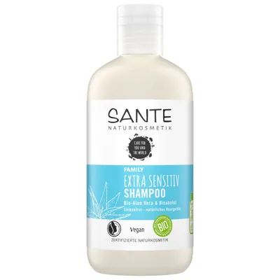 Sante Naturkosmetik Family, Extra Sensitiv Shampoo (Szampon do wrażliwej skóry)
