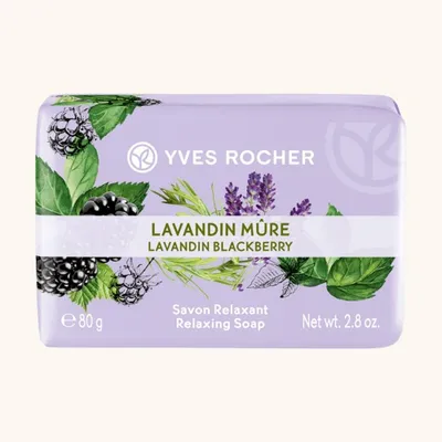 Yves Rocher Les Plasiris Nature, Savon Relaxant Lavandin Mûre (Relaksujące mydło do mycia rąk i ciała 'Lawenda i jeżyna')