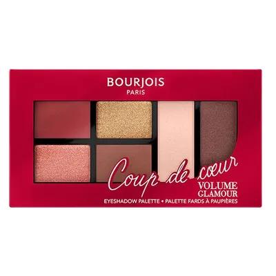 Bourjois Coup de Coeur Volume Glamour Eyeshadow Palette (Paleta cieni do powiek)