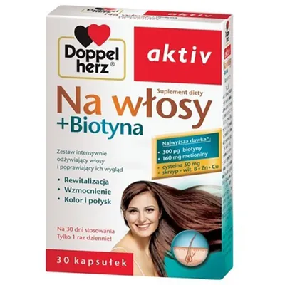 Doppelherz Aktiv, Na włosy + Biotyna