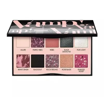 PUPA Vamp!, Rebel Black Eyeshadow Palette (Paleta cieni do powiek)