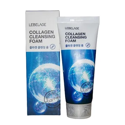 Lebelage Collagen Cleansing Foam (Oczyszczająca pianka do mycia twarzy)