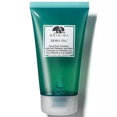 Origins Zero Oil, Deep Pore Cleanser with Saw Palmetto & Mint (Żel do twarzy)