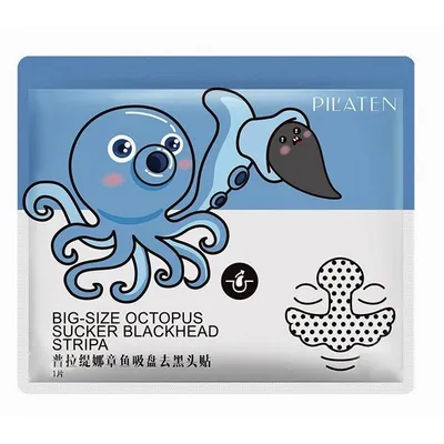 Pilaten Big-Size Octopus Sucker Blackhead Stripa (Duży oczyszczający plaster na nos i czoło)