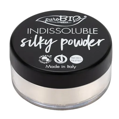 puroBIO cosmetics Indissoluble Silky Powder (Delikatny puder sypki)