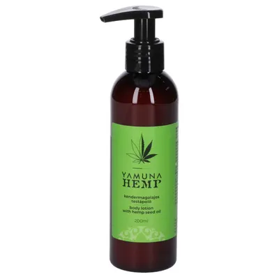Yamuna Hemp Seed Oil Vegetable Soap (Roślinne mydło w płynie `Olej z nasion konopi`)