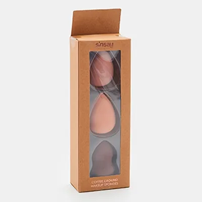 Sinsay Coffee Ground Makeup Sponges (Gąbki do makijażu)