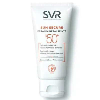 SVR Sun Secure, Ecran Mineral Teinte SPF 50 (Barwiący krem ochronny do skóry suchej i bardzo suchej)