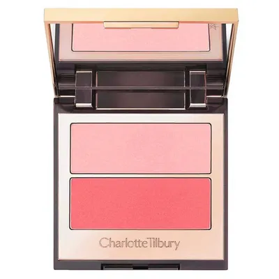 Charlotte Tilbury Pretty Youth Glow Filter, Blush & Highlighter Duo (Zestaw do konturowania)
