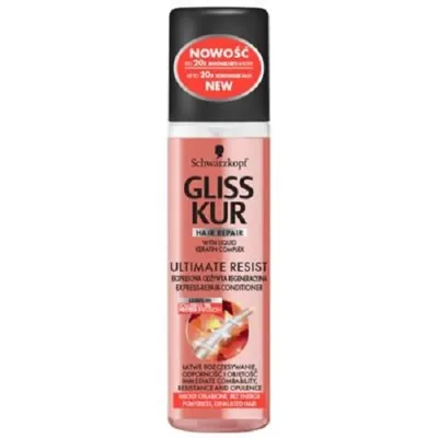 Schwarzkopf Gliss Kur Ultimate Resist, Ekspresowa odżywka regeneracyjna do włosów