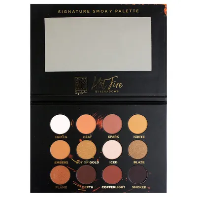 Sosu Hot Fire, Signature Smoky Eyeshadow Palette (Paleta 12 cieni do powiek)