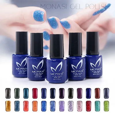 Monasi UV Gel Polish Soak-Off (Lakier hybrydowy)