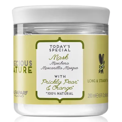 Alfaparf Precious Nature, Prickly Pear & Orange Hair Mask (Maseczka wygładzająca przeciwko puszeniu się włosów)