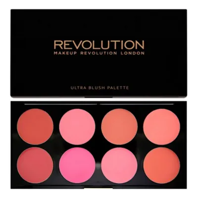 Revolution Beauty (Makeup Revolution) All About Cream, Ultra Blush Palette (Paleta kremowych róży do policzków)