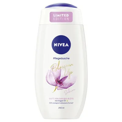 Nivea Blossom Up, Sakura Shower Gel (Pielęgnujący żel pod prysznic `Kwiaty Sakura`)