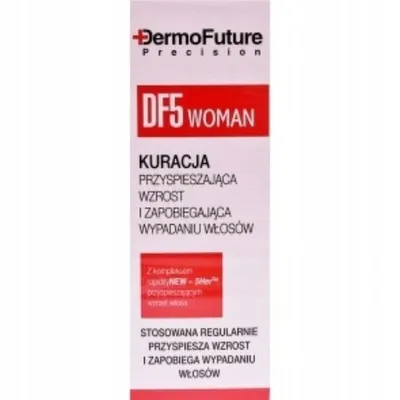Dermofuture Precision DF 5 Woman, Kuracja przyśpieszająca wzrost i zapobiegająca wypadaniu włosów dla kobiet