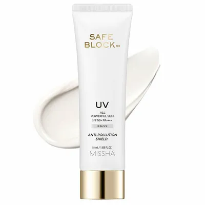 Missha Safe Block RX, All Powerful Sun SPF50 PA++++ (Krem ochrony)