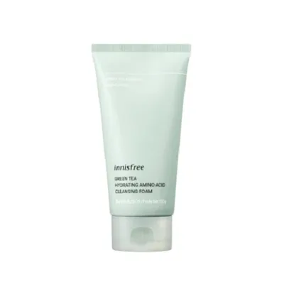 Innisfree Green Tea Hydrating Amino Acid Cleansing Foam (Nawilżająca pianka do mycia twarzy (nowa wersja))
