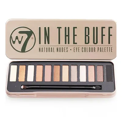 W7 In The Buff, Natural Nudes (Paleta cieni do powiek)