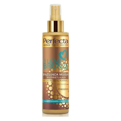 Perfecta I Love Bronze, Rozswietlajaca mgiełka brązujaca