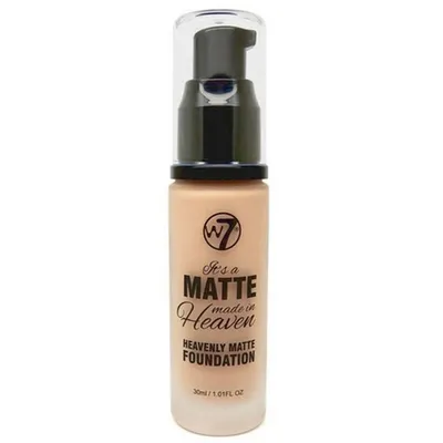 W7 It's a Matte Made in Heaven Foundation (Matujący podkład do twarzy)
