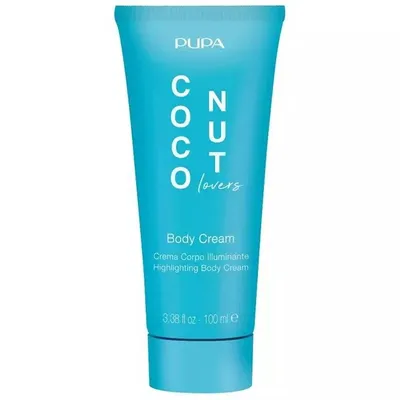 PUPA Coconut Lovers, Body Cream (Rozświetlający balsam do ciała)