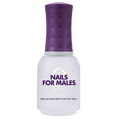 Orly Nails for Males, Matte Nail Finish for Men (Matujący top-coat dla mężczyzn)