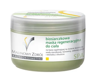 Balneokosmetyki Malinowy Zdrój Biosiarczkowa maska regeneracyjna do ciała
