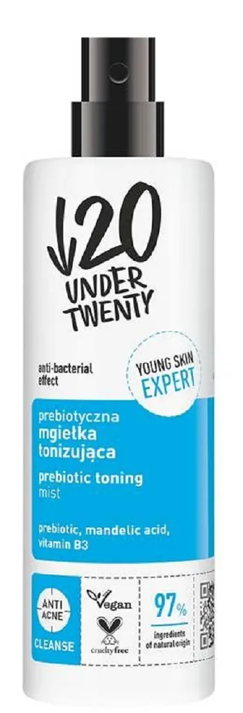Under Twenty Prebiotyczna mgiełka tonizująca