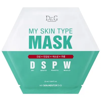 Dr. G My Skin Type Mask DSPW (Maska w płachcie do skóry suchej)