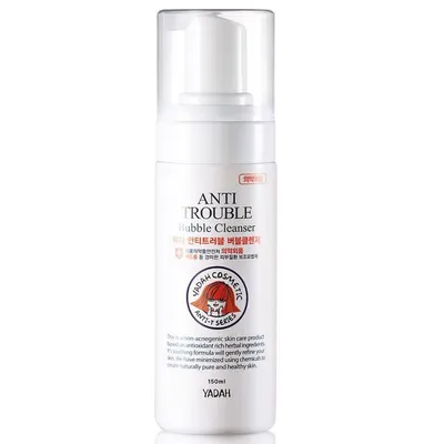 Yadah Anti-Trouble Bubble Cleanser (Oczyszczająca pianka do twarzy)