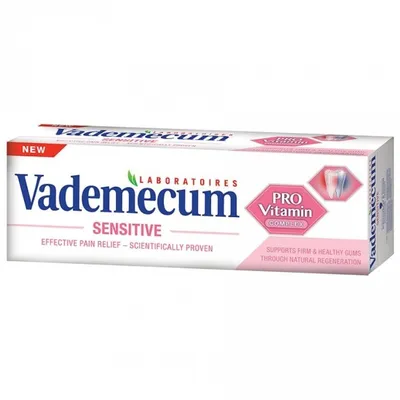Vademecum Pro Vitamin Complex Sensitive (Pasta do zębów  wrażliwych)