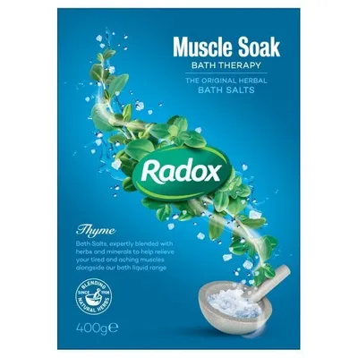 Radox Bath Therapy Muscle Soak (Sól do kąpieli)